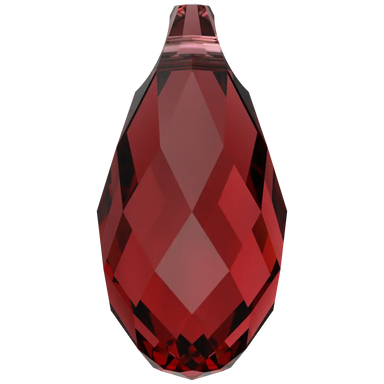 Serinity Pendants Briolette (6010) Siam - Bluestreak Crystals