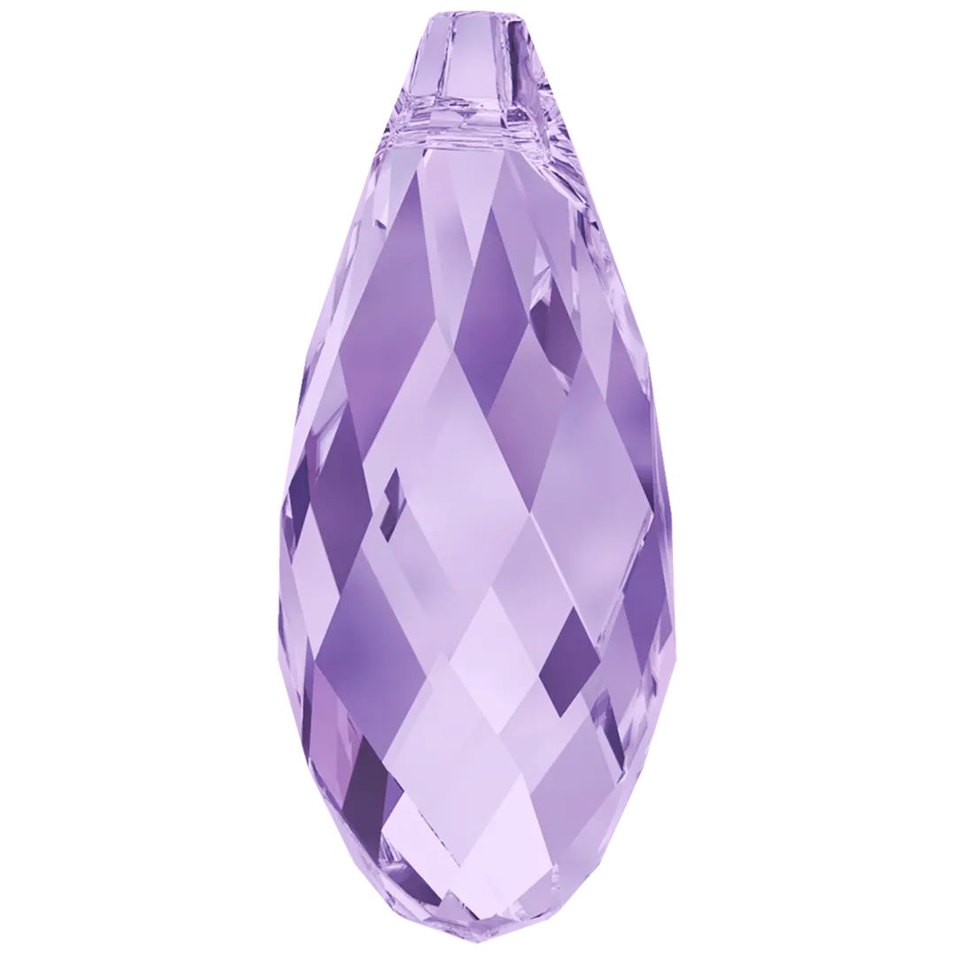 Serinity Pendants Briolette (6010) Tanzanite - Bluestreak Crystals