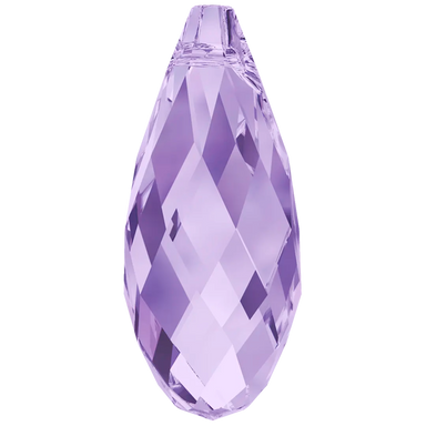 Serinity Pendants Briolette (6010) Tanzanite - Bluestreak Crystals