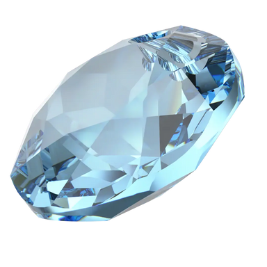 Serinity Pendants Classic Cut (6430) Aquamarine - Bluestreak Crystals