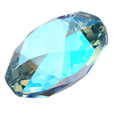 Serinity Pendants Classic Cut (6430) Aquamarine Shimmer - Bluestreak Crystals