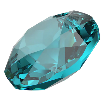 Serinity Pendants Classic Cut (6430) Blue Zircon - Bluestreak Crystals