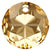 Serinity Pendants Classic Cut (6430) Crystal Golden Shadow-Serinity Pendants-8mm - Pack of 4-Bluestreak Crystals