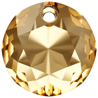 Serinity Pendants Classic Cut (6430) Crystal Golden Shadow - Bluestreak Crystals