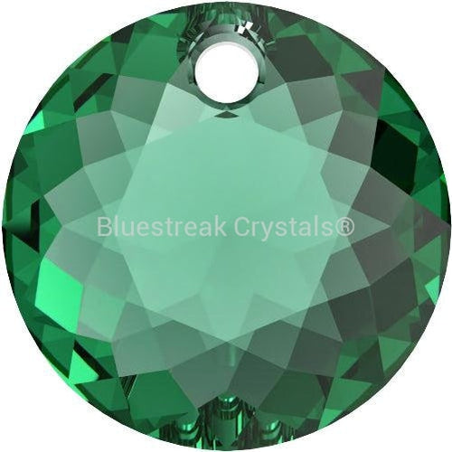 Serinity Pendants Classic Cut (6430) Majestic Green-Serinity Pendants-8mm - Pack of 4-Bluestreak Crystals