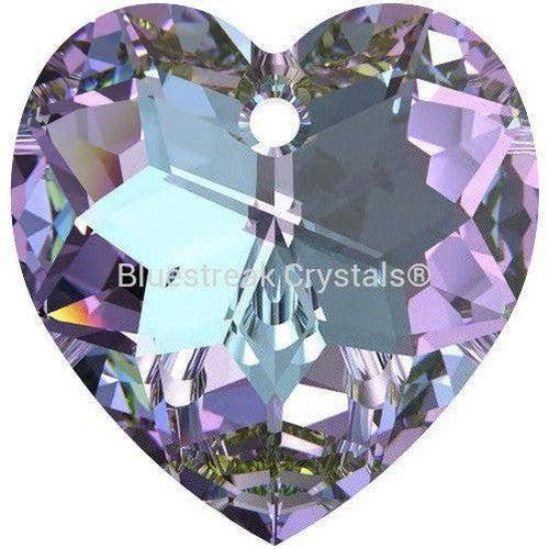 Serinity Pendants Classic Heart (6215) Crystal Vitrail Light-Serinity Pendants-18mm - Pack of 1-Bluestreak Crystals