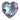 Serinity Pendants Classic Heart (6215) Crystal Vitrail Light - Bluestreak Crystals
