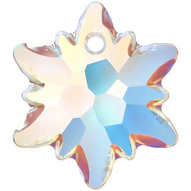 Serinity Pendants Edelweiss (6748) Crystal AB - Bluestreak Crystals