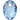 Swarovski Pendants Elliptic Cut (6438) Recreated Ice Blue - Bluestreak Crystals