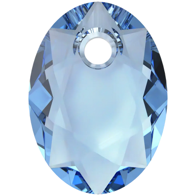 Serinity Pendants Elliptic Cut (6438) Cool Blue - Bluestreak Crystals