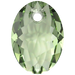 Serinity Pendants Elliptic Cut (6438) Dark Peridot - Bluestreak Crystals
