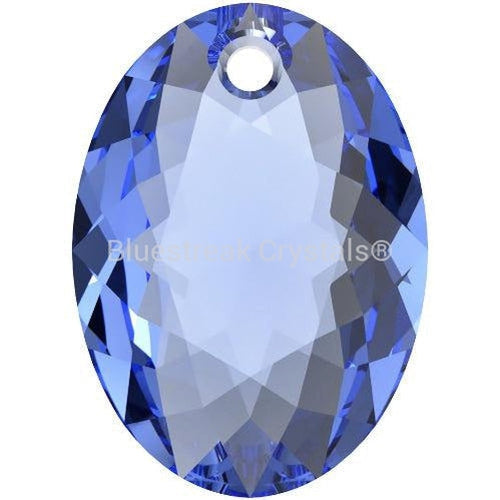 Serinity Pendants Elliptic Cut (6438) Sapphire-Serinity Pendants-9mm - Pack of 4-Bluestreak Crystals