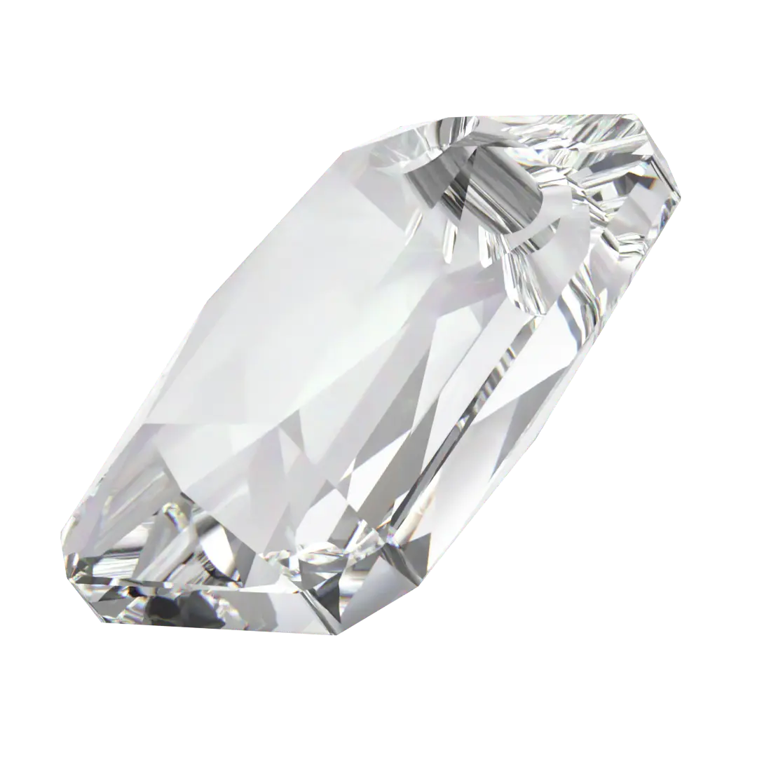 Serinity Pendants Emerald Cut (6435) Crystal - Bluestreak Crystals