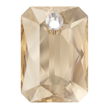 Serinity Pendants Emerald Cut (6435) Crystal Golden Shadow - Bluestreak Crystals