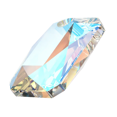 Serinity Pendants Emerald Cut (6435) Crystal Shimmer - Bluestreak Crystals