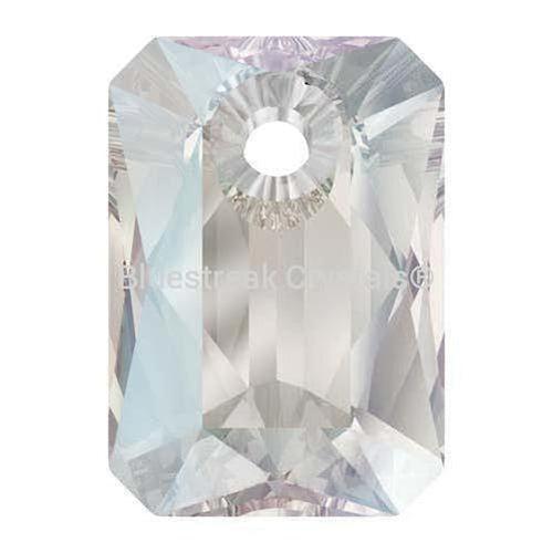 Serinity Pendants Emerald Cut (6435) Crystal Shimmer-Serinity Pendants-9mm - Pack of 4-Bluestreak Crystals