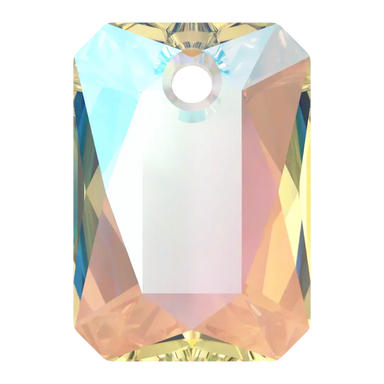 Serinity Pendants Emerald Cut (6435) Crystal Shimmer - Bluestreak Crystals