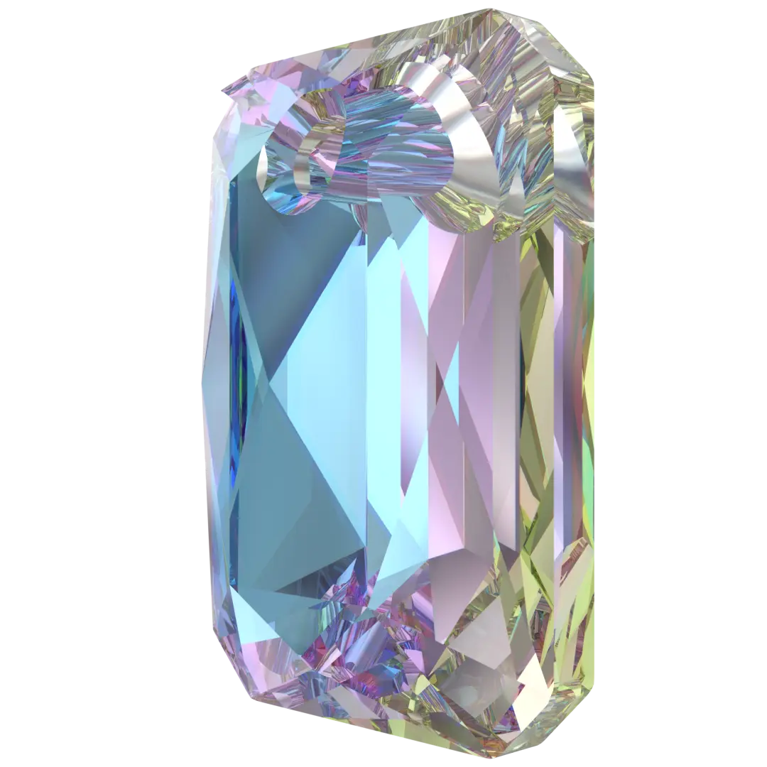 Serinity Pendants Emerald Cut (6435) Crystal Vitrail Light P - Bluestreak Crystals
