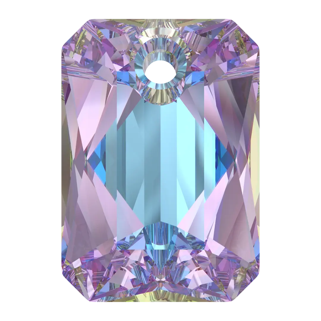 Serinity Pendants Emerald Cut (6435) Crystal Vitrail Light P - Bluestreak Crystals