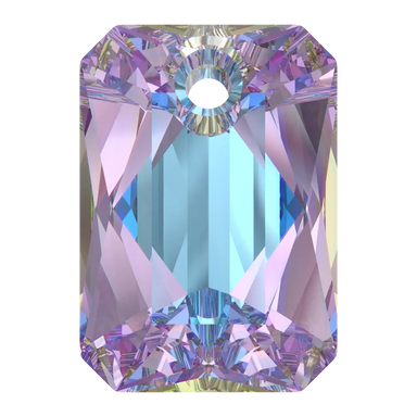 Serinity Pendants Emerald Cut (6435) Crystal Vitrail Light P - Bluestreak Crystals