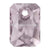 Serinity Pendants Emerald Cut (6435) Light Amethyst-Serinity Pendants-9mm - Pack of 4-Bluestreak Crystals