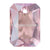Serinity Pendants Emerald Cut (6435) Light Rose Shimmer-Serinity Pendants-11.5mm - Pack of 2-Bluestreak Crystals