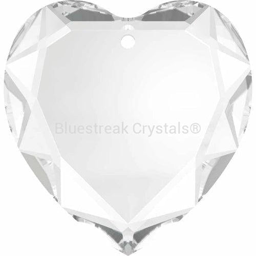 Serinity Pendants Flat Heart (6225) Crystal-Serinity Pendants-10mm - Pack of 2-Bluestreak Crystals