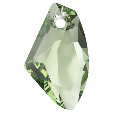 Serinity Pendants Galactic Vertical (6656) Dark Peridot - Bluestreak Crystals