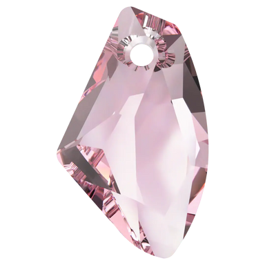Serinity Pendants Galactic Vertical (6656) Light Rose - Bluestreak Crystals