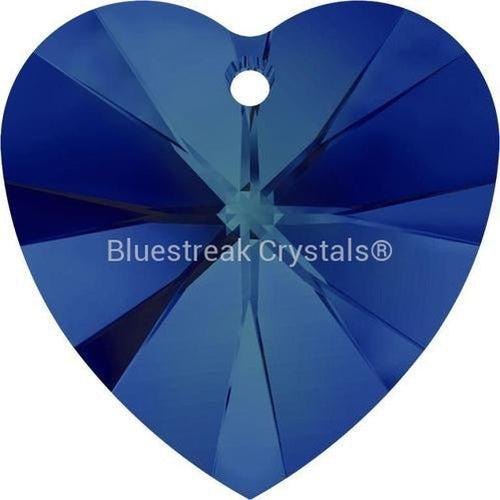 Serinity Pendants Heart (6228) Crystal Bermuda Blue-Serinity Pendants-10.3x10mm - Pack of 4-Bluestreak Crystals
