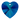 Swarovski Pendants Xilion Heart (6228) Crystal Bermuda Blue P - Bluestreak Crystals