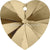 Serinity Pendants Heart (6228) Crystal Golden Shadow-Serinity Pendants-10.3x10mm - Pack of 4-Bluestreak Crystals