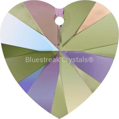 Serinity Pendants Heart (6228) Crystal Paradise Shine-Serinity Pendants-10.3x10mm - Pack of 4-Bluestreak Crystals