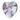 Swarovski Pendants Xilion Heart (6228) Crystal Vitrail Light - Bluestreak Crystals