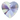 Swarovski Pendants Xilion Heart (6228) Crystal Vitrail Light - Bluestreak Crystals