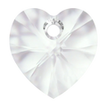 Swarovski Pendants Xilion Heart (6228) Crystal - Bluestreak Crystals