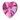 Swarovski Pendants Xilion Heart (6228) Fuchsia AB - Bluestreak Crystals