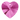 Swarovski Pendants Xilion Heart (6228) Fuchsia - Bluestreak Crystals