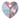 Swarovski Pendants Xilion Heart (6228) Light Rose Shimmer - Bluestreak Crystals