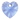 Swarovski Pendants Xilion Heart (6228) Sapphire - Bluestreak Crystals
