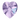 Swarovski Pendants Xilion Heart (6228) Violet AB - Bluestreak Crystals