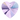 Swarovski Pendants Xilion Heart (6228) Violet AB - Bluestreak Crystals