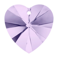 Swarovski Pendants Xilion Heart (6228) Violet - Bluestreak Crystals
