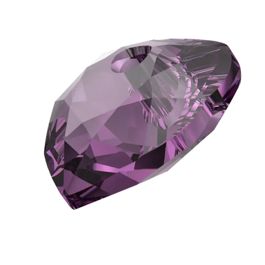 Serinity Pendants Heart Cut (6432) Amethyst - Bluestreak Crystals