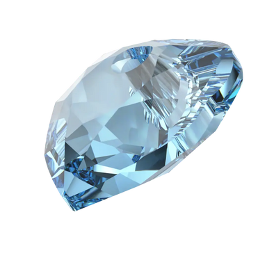 Serinity Pendants Heart Cut (6432) Aquamarine - Bluestreak Crystals