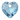 Serinity Pendants Heart Cut (6432) Aquamarine - Bluestreak Crystals