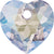 Serinity Pendants Heart Cut (6432) Crystal Shimmer-Serinity Pendants-8mm - Pack of 4-Bluestreak Crystals