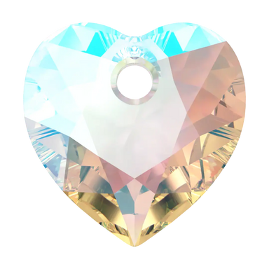 Serinity Pendants Heart Cut (6432) Crystal Shimmer - Bluestreak Crystals