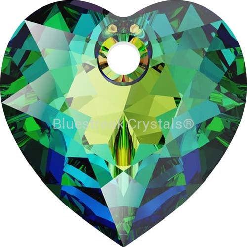 Serinity Pendants Heart Cut (6432) Crystal Vitrail Medium P-Serinity Pendants-8mm - Pack of 4-Bluestreak Crystals