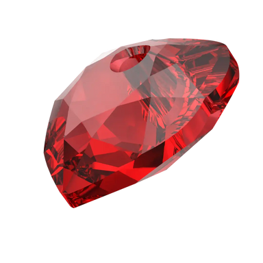 Serinity Pendants Heart Cut (6432) Light Siam - Bluestreak Crystals